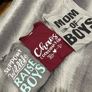 Boy mom T-shirt bundle